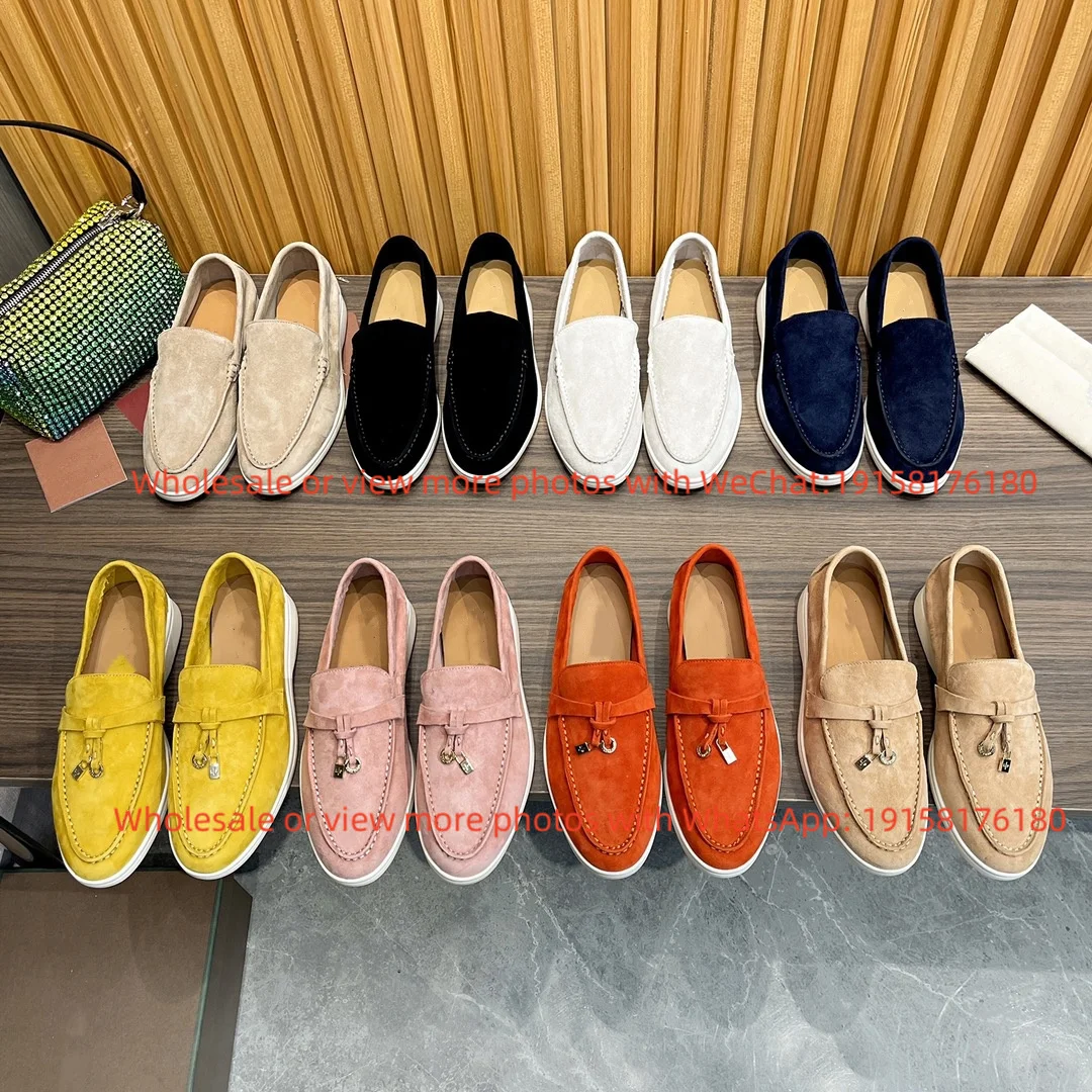 

Children's tassel soft sole for comfortable one foot loafers, versatile flat bottomed leather shoes for men and women