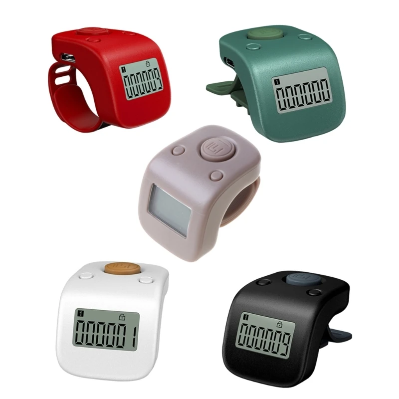 Rechargeable Digital Finger Ring LCD Electronic Hand Tally Counter 6 Channel Digit Buddha Beads Prayer Silent Counter Clicker
Rechargeable Digital Finger Ring LCD Electronic Hand Tally Counter 6 Channel Digit Buddha Beads Prayer Silent Counter Clicker