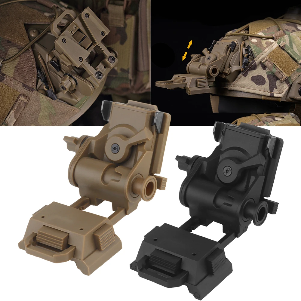 Night Vision Binoculars Head Mount Suitable For L4G24 Helmet Accessories Bracket Night Vision Device NVG Bracket Camping Supplie
Night Vision Binoculars Head Mount Suitable For L4G24 Helmet Accessories Bracket Night Vision Device NVG Bracket Camping Supplie