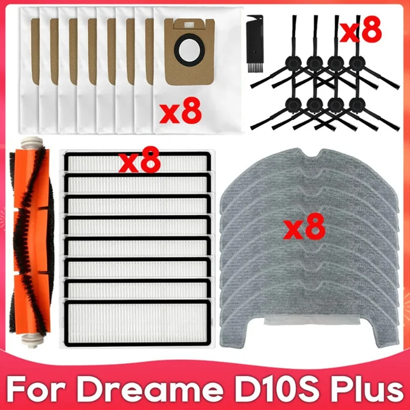 Аксессуары для пылесоса Dreame D10s Plus /RLS6AD, аксессуары для пылесоса, основная боковая щетка, Hepa фильтр, Швабра, тканевый мешок для пыли
Аксессуары для пылесоса Dreame D10s Plus /RLS6AD, аксессуары для пылесоса, основная боковая щетка, Hepa фильтр, Швабра, тканевый мешок для пыли
