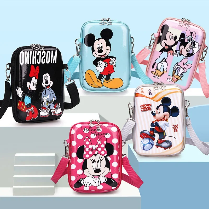 Disney Mickey Minnie Kids Shoulder Bag Cartoon Cute Print Girls Large Capacity Waterproof Change Storage Zipper Crossbody Bag
Disney Mickey Minnie Kids Shoulder Bag Cartoon Cute Print Girls Large Capacity Waterproof Change Storage Zipper Crossbody Bag
