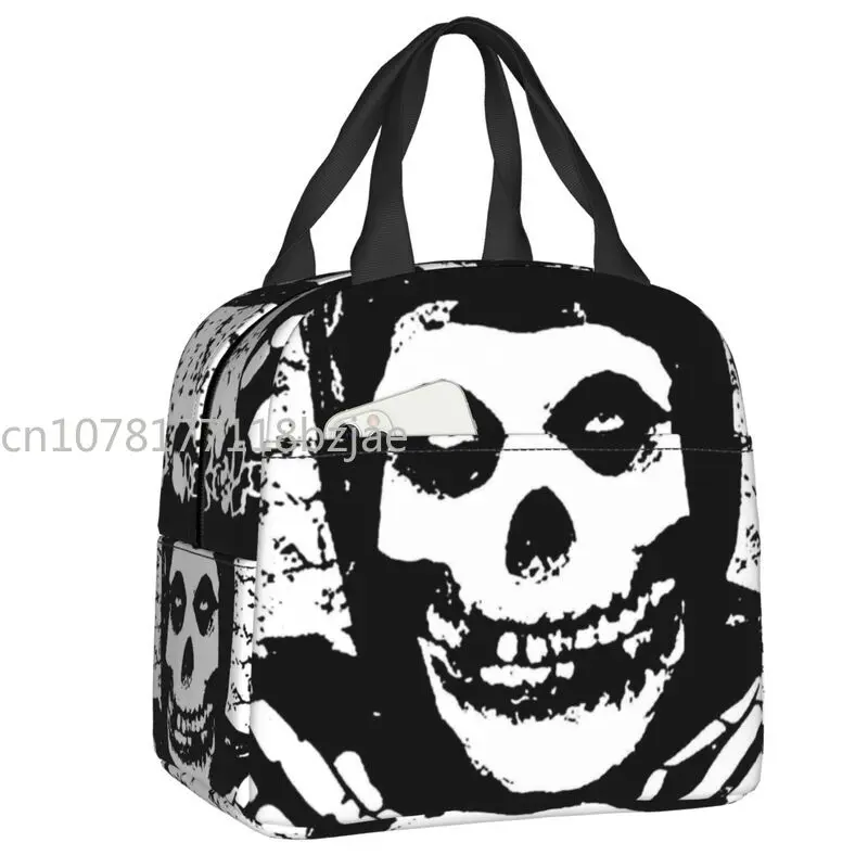 Misfits Skull Punk Rock Insulated Lunch Box for Women Horror Thermal Cooler Lunch Bag Kids School Children Food Container Tote
Misfits Skull Punk Rock Insulated Lunch Box for Women Horror Thermal Cooler Lunch Bag Kids School Children Food Container Tote