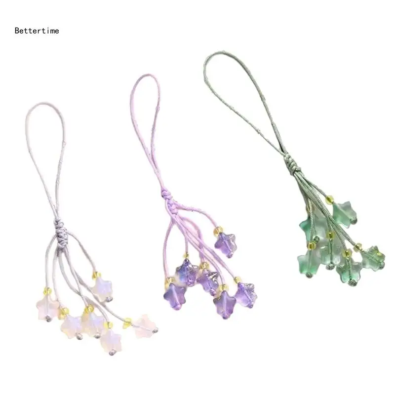 B36D Stylish Star Keychain Accessory Handwoven Five Pointed Star Keyring Phone Charm
B36D Stylish Star Keychain Accessory Handwoven Five Pointed Star Keyring Phone Charm