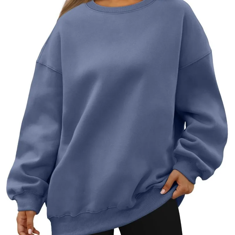 Womens Oversized Loose Casual Sweatshirts O-neck Autumn Winter Pullover Sports Workout Outfits Warm Hoodies Streetwear Tops
Womens Oversized Loose Casual Sweatshirts O-neck Autumn Winter Pullover Sports Workout Outfits Warm Hoodies Streetwear Tops
