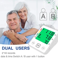 Blood Pressure Monitor Tensiometer Upper Arm Automatic Digital BP Machine Pulse Heart Rate Monitor
Blood Pressure Monitor Tensiometer Upper Arm Automatic Digital BP Machine Pulse Heart Rate Monitor