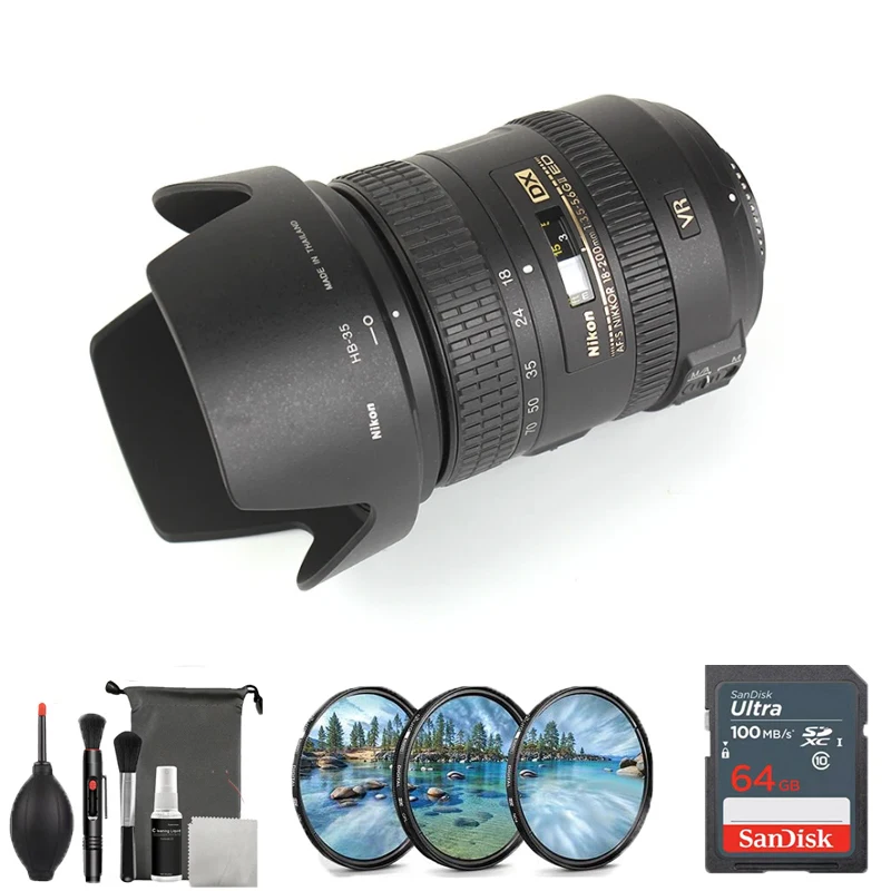 

Nikon AF-S DX NIKKOR 18-200mm f/3.5-5.6G ED VR II Lens For Nikon SLR Cameras For Nikon