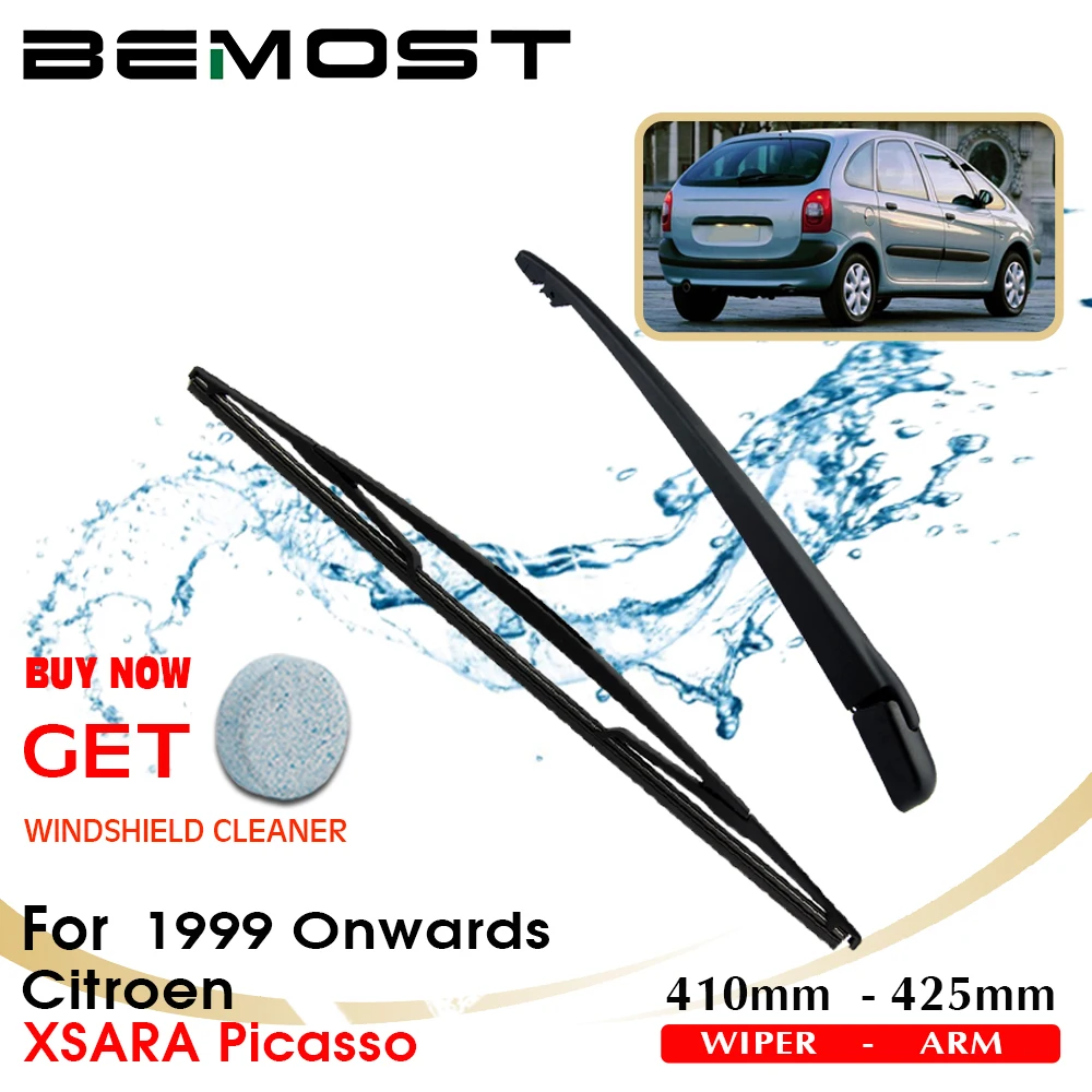 BEMOST Car Rear Windshield Wiper Arm Blade Brushes For Citroen XSARA Picasso 410MM Windscreen Auto Styling 1999 Onwards
BEMOST Car Rear Windshield Wiper Arm Blade Brushes For Citroen XSARA Picasso 410MM Windscreen Auto Styling 1999 Onwards