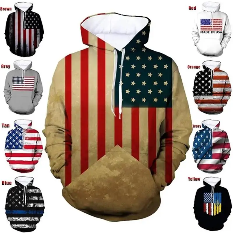 American Flag US Dream Emblem Hoodie Men Clothing 3D Printed USA Spirit Hoodies Women Harajuku Fashion y2k Pullover Hooded Hoody 
American Flag US Dream Emblem Hoodie Men Clothing 3D Printed USA Spirit Hoodies Women Harajuku Fashion y2k Pullover Hooded Hoody