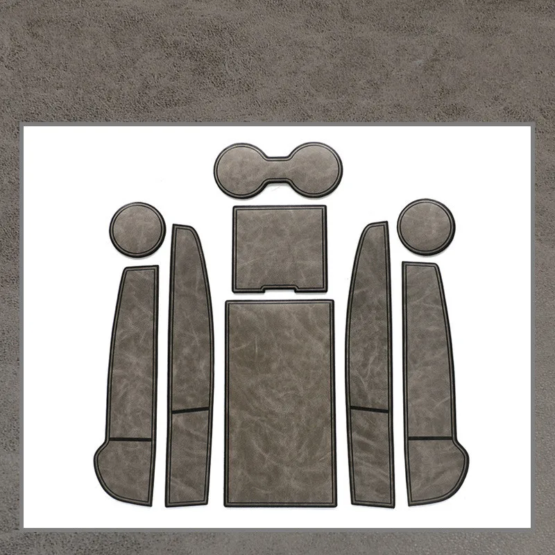 9pcs Car Leather Door Slot Mat Storage Mat Coaster Anti-skid Mat For Tesla Model 3 2021-2022 Left hand drive Auto Accessories
9pcs Car Leather Door Slot Mat Storage Mat Coaster Anti-skid Mat For Tesla Model 3 2021-2022 Left hand drive Auto Accessories