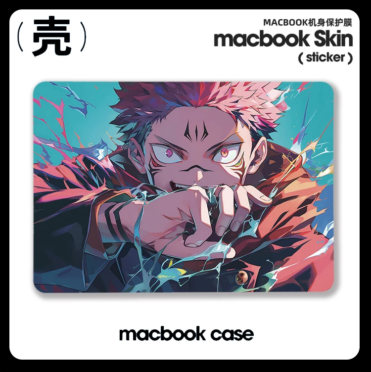 

Itadori Yuji Anime Jujutsu Kaisen For Apple Macbook Air 15 13 M2 M1 Pro 13 14 16 Mac Hard Shell Retina A2681 A2337 A2338 Laptop