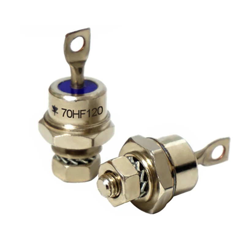 Спиральный выпрямительный диод 70HF120, 1200 в, 70A, 70HFR120, блокирующий диод, шасси, деталь для замены аккумулятора
Спиральный выпрямительный диод 70HF120, 1200 в, 70A, 70HFR120, блокирующий диод, шасси, деталь для замены аккумулятора