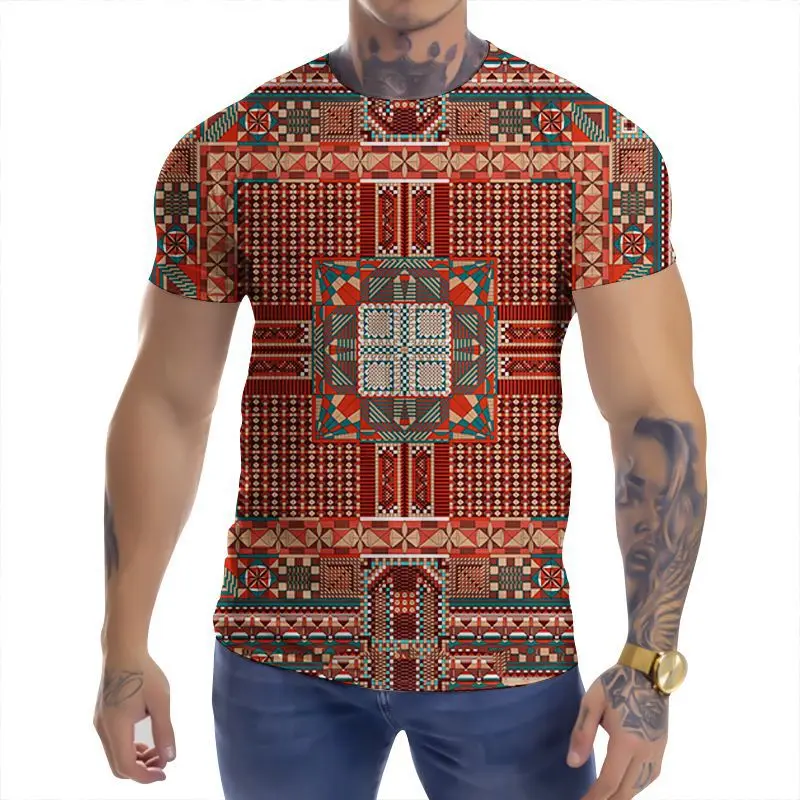 2023 New Men's Crewneck Short Sleeve 3d Digital Print Loose T-shirt Men's Top Men's Personality T-shirt
2023 New Men's Crewneck Short Sleeve 3d Digital Print Loose T-shirt Men's Top Men's Personality T-shirt