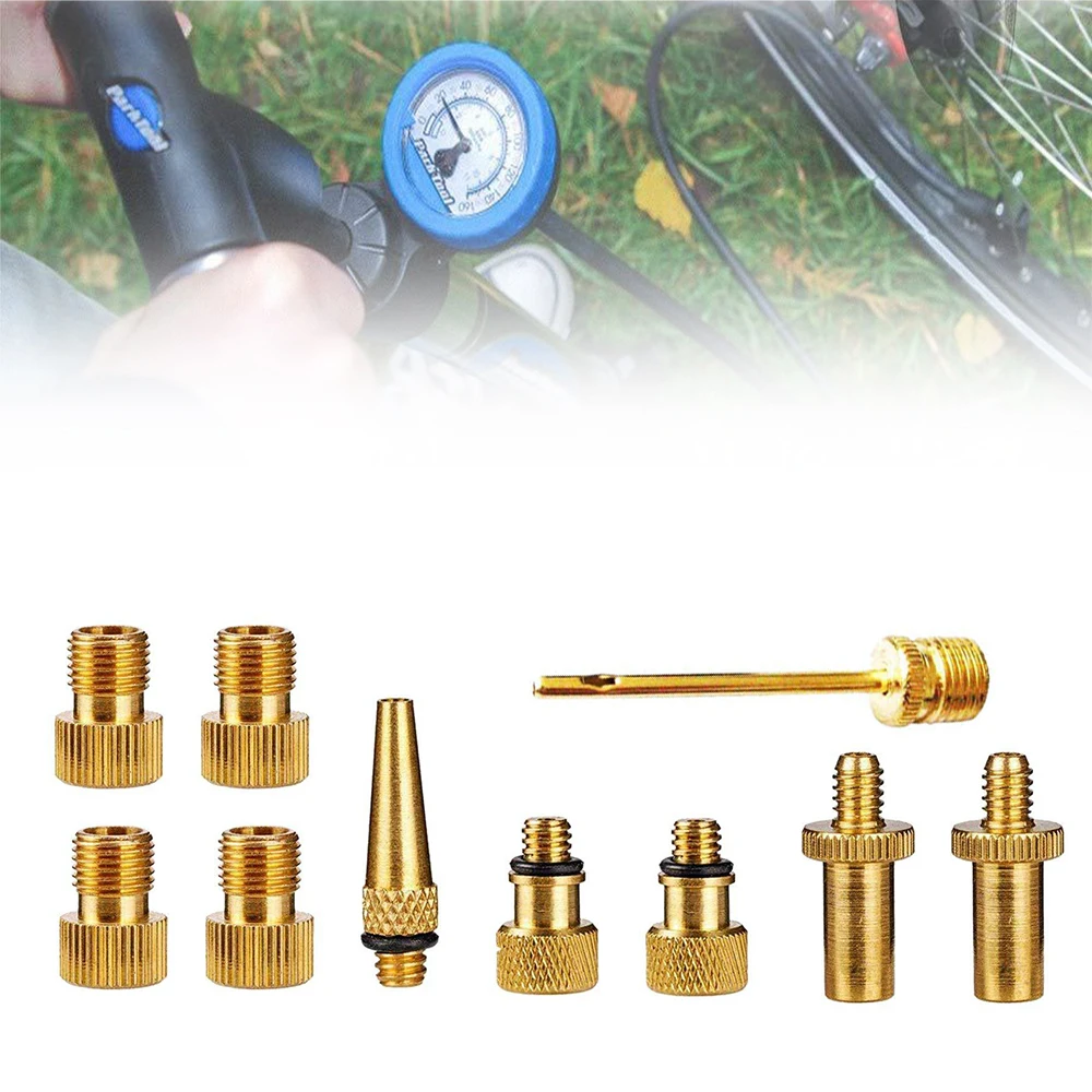 10pcs Copper Bicycle Valve Copper Brass Presta and Tire Valve Adapter Kit Set MTB Mountain Bike Tire Pump Adapter Kit
10pcs Copper Bicycle Valve Copper Brass Presta and Tire Valve Adapter Kit Set MTB Mountain Bike Tire Pump Adapter Kit