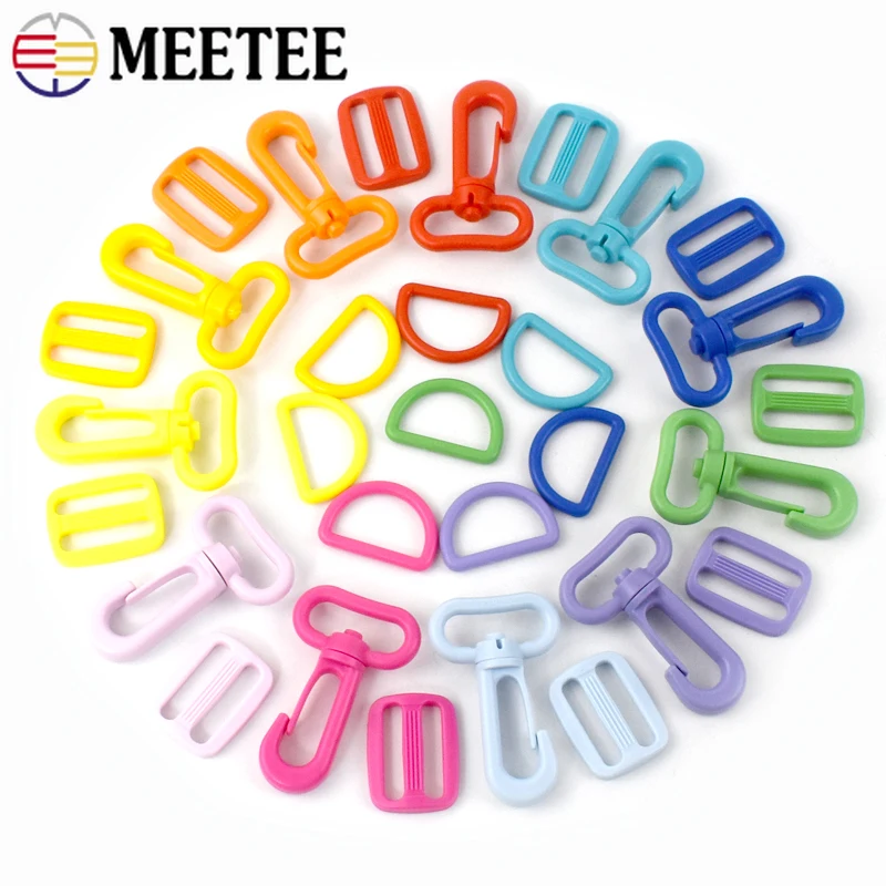 5/10Sets 20/25mm Plastic Buckle Lobster Clasp Bag Strap Tri-Glide D Ring Adjust Hooks Webbing Connect Buckles DIY Accessories
5/10Sets 20/25mm Plastic Buckle Lobster Clasp Bag Strap Tri-Glide D Ring Adjust Hooks Webbing Connect Buckles DIY Accessories