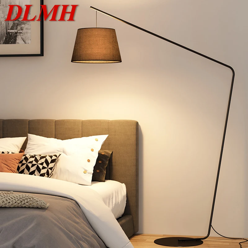 DLMH Nordic Black Fishing Floor Lamp Modern Family Living Room Beside The Sofa Creative LED Decorative Standing Light
DLMH Nordic Black Fishing Floor Lamp Modern Family Living Room Beside The Sofa Creative LED Decorative Standing Light
