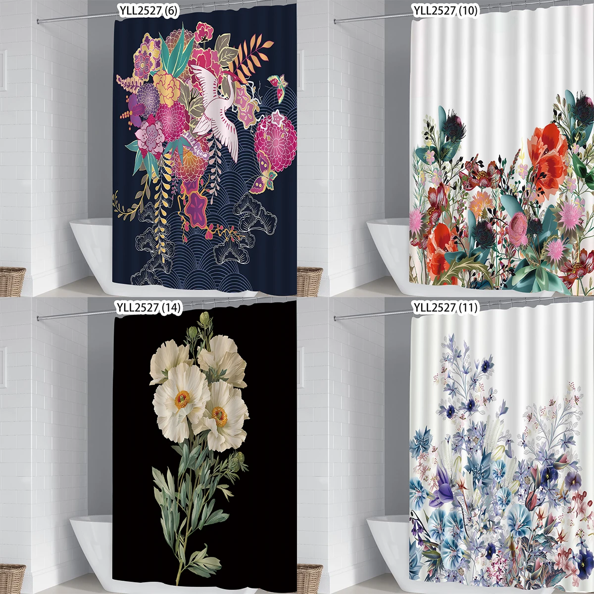 Leaves Flower Small Fresh Shower Curtains Home Bathtub Decor Shower Curtain Waterproof Polyester Bathroom Curtain With Hooks
Leaves Flower Small Fresh Shower Curtains Home Bathtub Decor Shower Curtain Waterproof Polyester Bathroom Curtain With Hooks