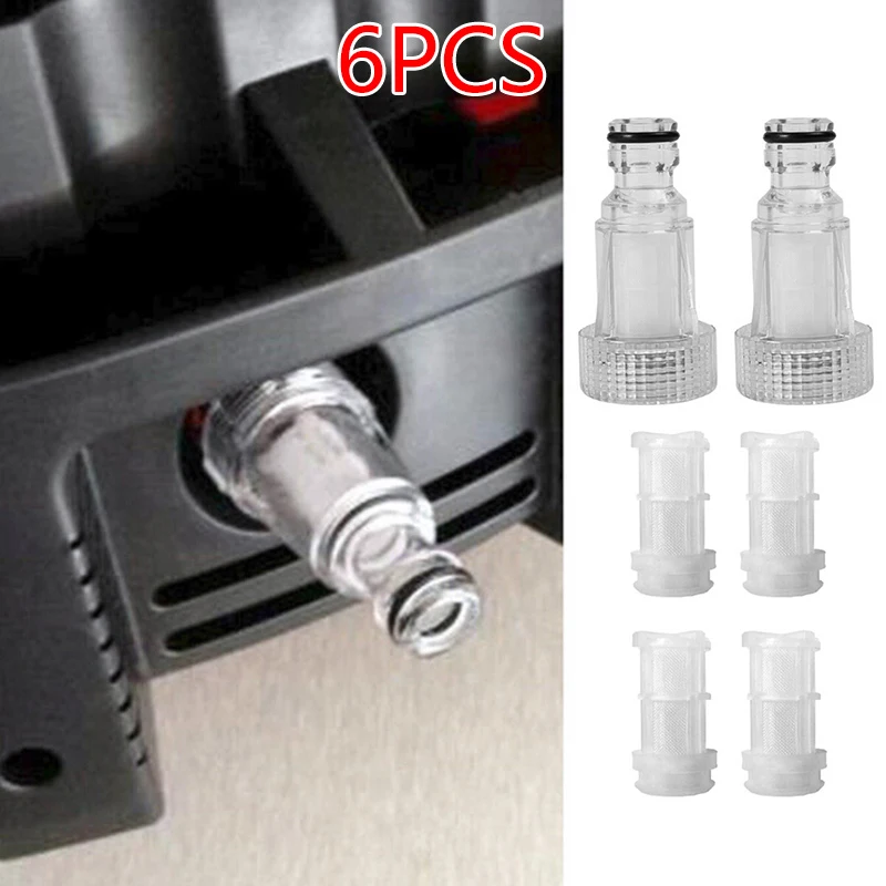 6pcs High Pressure Connection Filters 2pcs 3cm Nets 4pcs For Karcher K2-K7 Series Pressure Washers For Garden Hoses Watering
6pcs High Pressure Connection Filters 2pcs 3cm Nets 4pcs For Karcher K2-K7 Series Pressure Washers For Garden Hoses Watering