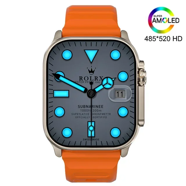 2024 New Hk8 Pro Max Smart Watches Men Gps Track Bluetooth Call IP68 Waterproof NFC SmartWatch Bracelet Fitness for Android IOS
2024 New Hk8 Pro Max Smart Watches Men Gps Track Bluetooth Call IP68 Waterproof NFC SmartWatch Bracelet Fitness for Android IOS