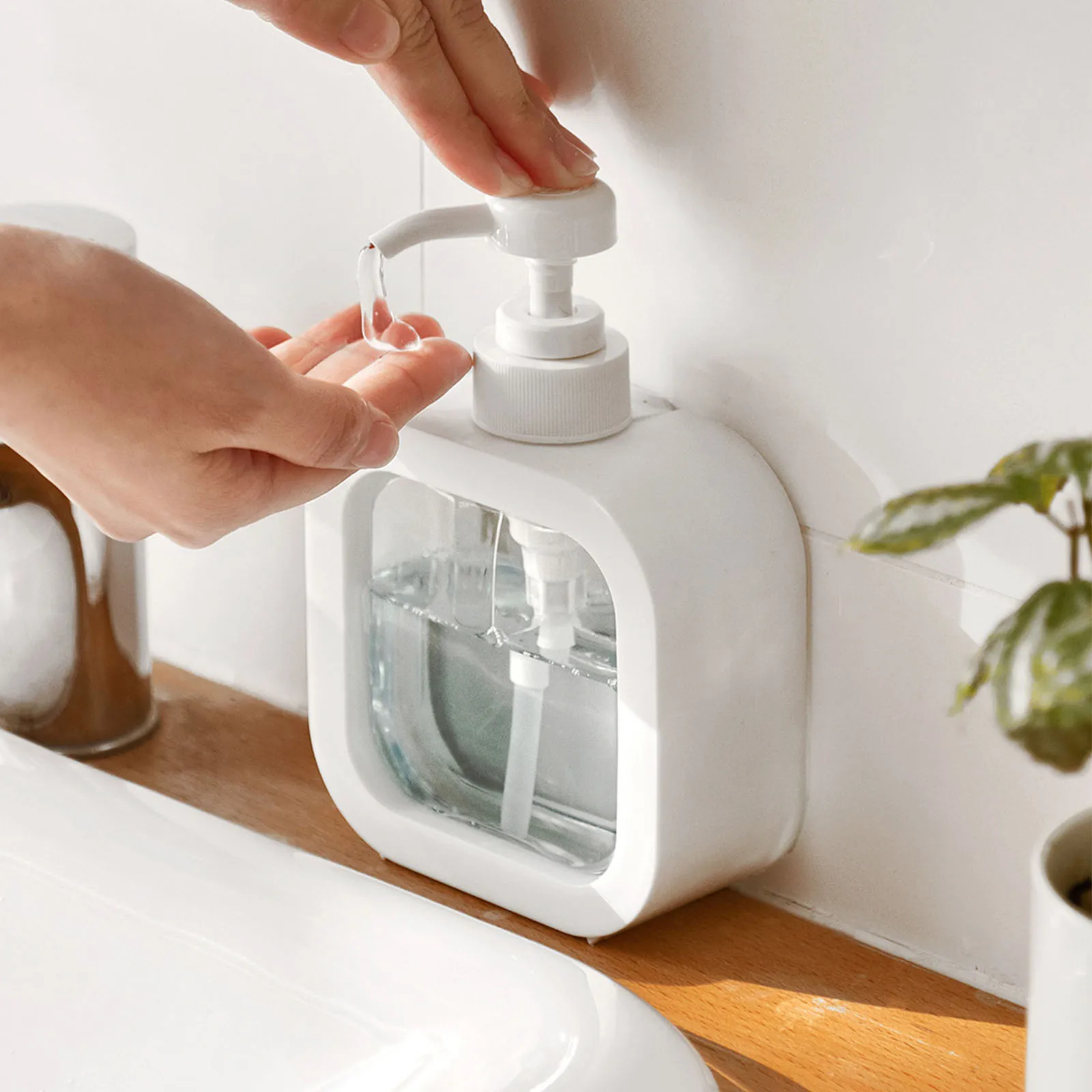 Clear Dispenser Bottle Simple Square Transparent Push-Type Lotion Empty Bottle Travel Portable Hand Liquid Soap Dispenser
Clear Dispenser Bottle Simple Square Transparent Push-Type Lotion Empty Bottle Travel Portable Hand Liquid Soap Dispenser