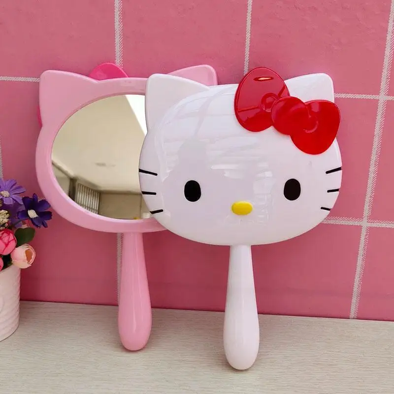 Ручное зеркало Hello Kitty Kawaii с милым женским сердцем, мультяшное портативное зеркало для макияжа с изображением периферийного мультяшного кота, бесплатная доставка
Ручное зеркало Hello Kitty Kawaii с милым женским сердцем, мультяшное портативное зеркало для макияжа с изображением периферийного мультяшного кота, бесплатная доставка