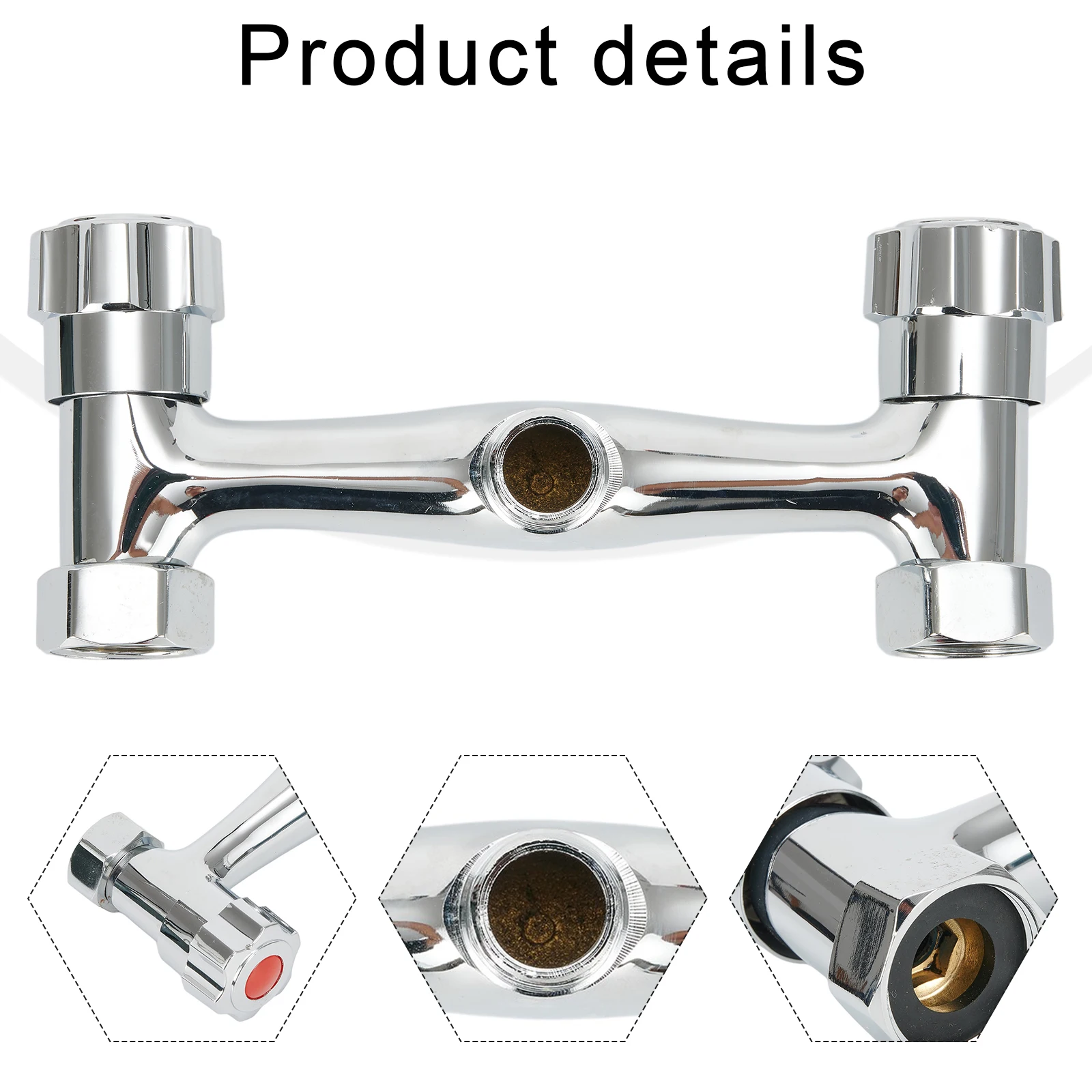 Replacement Parts For Special Hot And Cold Water Devices Bathroom Shower Mixer Taps Bar Brass Valve Twin Outlet Chrome
Replacement Parts For Special Hot And Cold Water Devices Bathroom Shower Mixer Taps Bar Brass Valve Twin Outlet Chrome