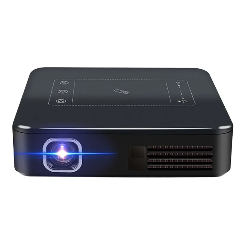 

2024 D13 Android Mini Pocket Projector 4K Smart Pico DLP Portable LED WIFI Built-in Battery Home Theater Beamer Proyector