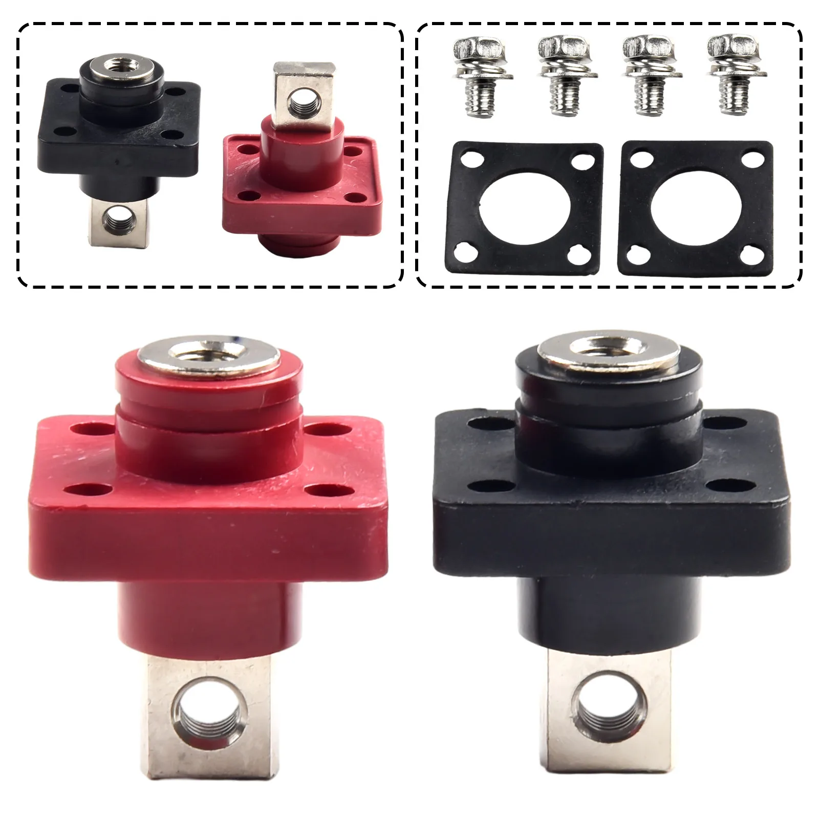 2Pcs Copper Lithium Battery Terminal Connector Energy Storage Terminal Battery Connector Adapter 120A 150A 200A
2Pcs Copper Lithium Battery Terminal Connector Energy Storage Terminal Battery Connector Adapter 120A 150A 200A
