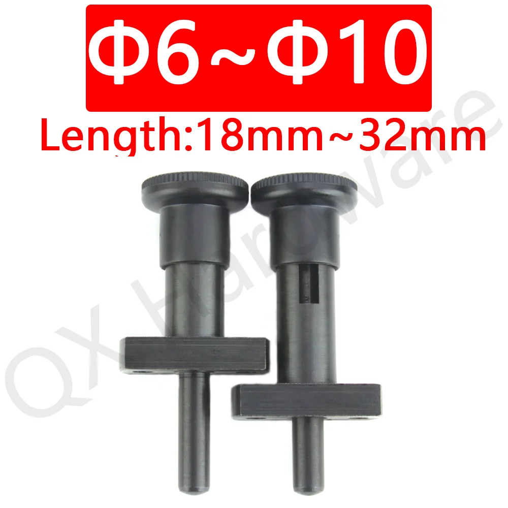 QX249 Good Quality Index Plunger Rest Position Return Type Factory Outlet Carbon Steel Pull Pin Spring Plunger Φ6/Φ8/Φ10
QX249 Good Quality Index Plunger Rest Position Return Type Factory Outlet Carbon Steel Pull Pin Spring Plunger Φ6/Φ8/Φ10