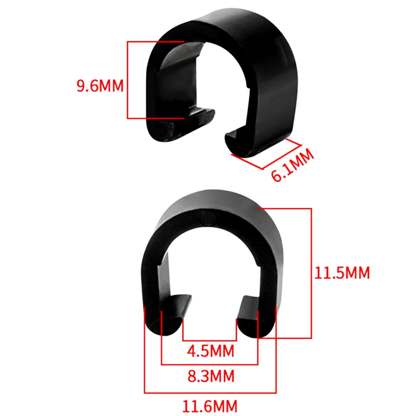 10pcs Bike Brake Cable C Clips Frame Clamp Housing Hose Shifter Cables Fixing Clamps Plastic Buckle Bicycle Accessories
10pcs Bike Brake Cable C Clips Frame Clamp Housing Hose Shifter Cables Fixing Clamps Plastic Buckle Bicycle Accessories