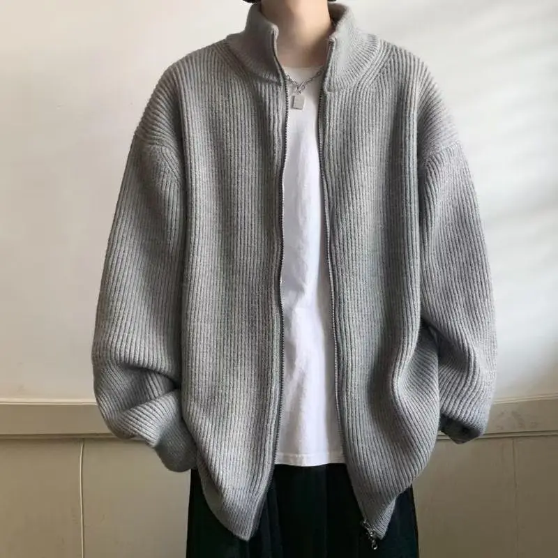 Japanese Cardigan Sweater Men Autumn and Winter Ins Sweater Korean Version Loose Casual Lazy Style Solid Color Coat Top Clothing
Japanese Cardigan Sweater Men Autumn and Winter Ins Sweater Korean Version Loose Casual Lazy Style Solid Color Coat Top Clothing