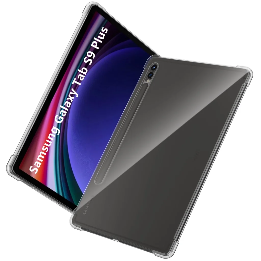 Tablet Case For Samsung Galaxy Tab S9 Plus 12.4 2023 SM-X810 SM-X816B SM-X818U X810 Shockproof Soft Silicone Shell Airbag Coque
Tablet Case For Samsung Galaxy Tab S9 Plus 12.4 2023 SM-X810 SM-X816B SM-X818U X810 Shockproof Soft Silicone Shell Airbag Coque