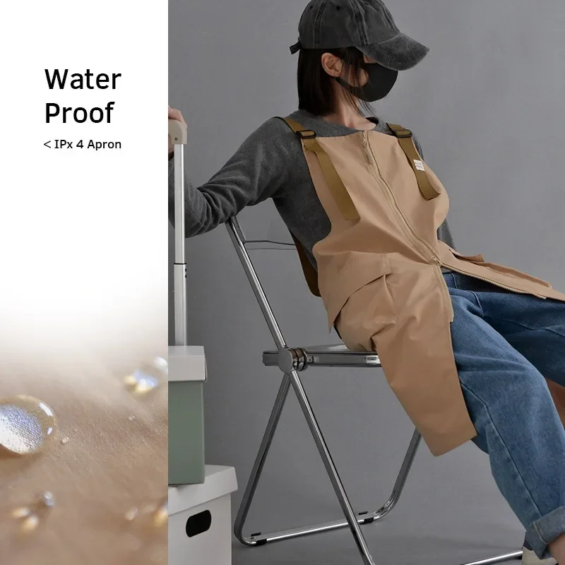 Korean-japanese Coffee Restaurant Canvas Apron Waterproof Overalls Work Clothes Bib Cotton Kitchen Uniform Apron
Korean-japanese Coffee Restaurant Canvas Apron Waterproof Overalls Work Clothes Bib Cotton Kitchen Uniform Apron