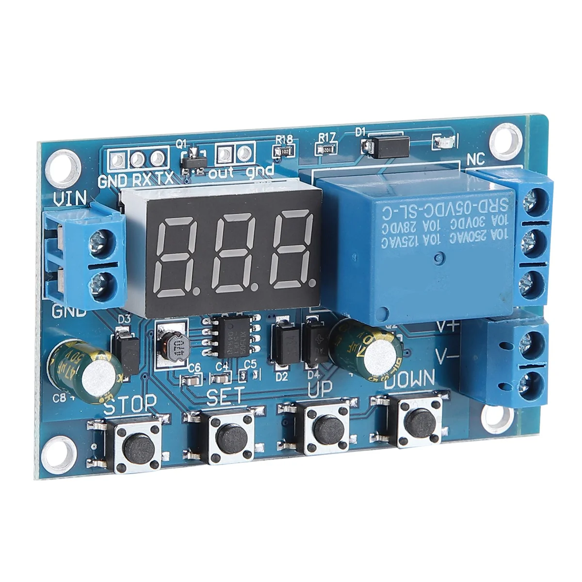 DC 6-40V Battery Charger Control Switch Undervoltage Overvoltage Protection Board Auto Cut Off Disconnect Controller
DC 6-40V Battery Charger Control Switch Undervoltage Overvoltage Protection Board Auto Cut Off Disconnect Controller