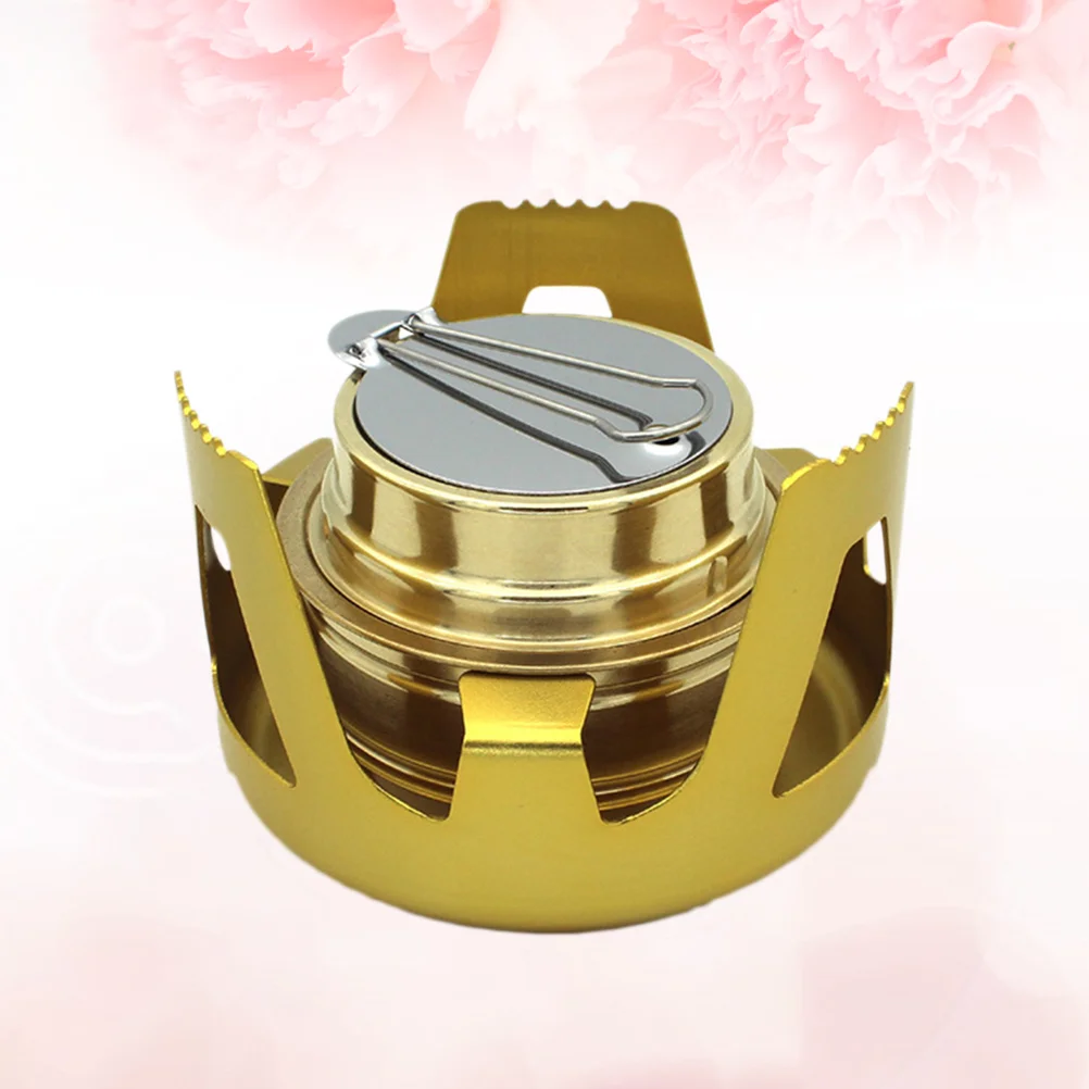 Portable Outdoor Alcohol Stove Windproof Household Stove for Camping Hiking Trip Travel (Gold)
Portable Outdoor Alcohol Stove Windproof Household Stove for Camping Hiking Trip Travel (Gold)
