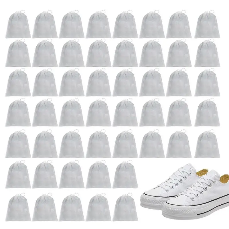 Shoe Dust Bags 50Pcs Shoes Storage Bag Closet Organizer Non-woven Anti Yellowing Travel Dustproof Portable Bag Keep Shoes Clean
Shoe Dust Bags 50Pcs Shoes Storage Bag Closet Organizer Non-woven Anti Yellowing Travel Dustproof Portable Bag Keep Shoes Clean