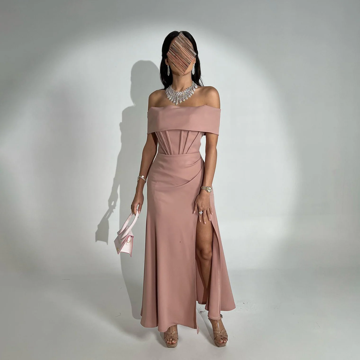 GIOIO Strapless Luxury Garden Evening Dresses Simple Pleat Sleeveless Formal Birthday Floor Length Elegant Prom Gown Party Women
GIOIO Strapless Luxury Garden Evening Dresses Simple Pleat Sleeveless Formal Birthday Floor Length Elegant Prom Gown Party Women