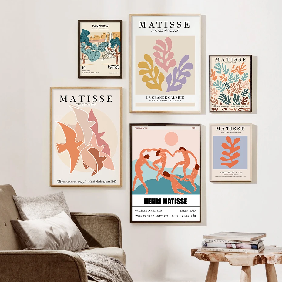 Abstract Matisse Exhibition Colourful Plant Forest Tree Birds Nude Poster Canvas Painting Wall Art Print Living Room Home Decor
Abstract Matisse Exhibition Colourful Plant Forest Tree Birds Nude Poster Canvas Painting Wall Art Print Living Room Home Decor
