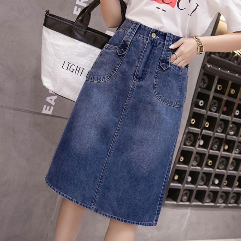 Woman Solid Denim Pleated Skirt Ladies Summer High Waist Jeans Shorts s Female Fashion A-line Blue Vintage Casual G55
Woman Solid Denim Pleated Skirt Ladies Summer High Waist Jeans Shorts s Female Fashion A-line Blue Vintage Casual G55