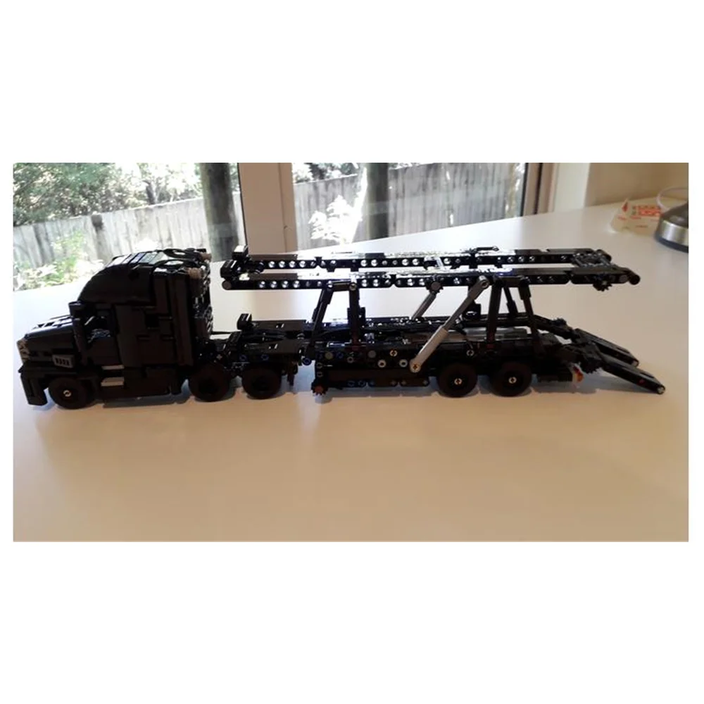 MOC-23814+17884 Truck+Trailer Building Block Model Spliced Electric Toy Puzzle Kids Gift
MOC-23814+17884 Truck+Trailer Building Block Model Spliced Electric Toy Puzzle Kids Gift