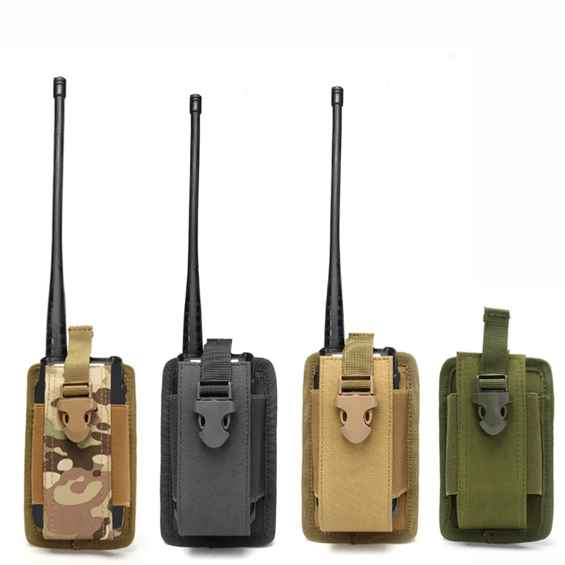 1000D Nylon Tactical Molle Walkie Talkie Pouch Military Interphone Storage Case Radio Pouch Walkie-Talkie Holder Accessary Bag
1000D Nylon Tactical Molle Walkie Talkie Pouch Military Interphone Storage Case Radio Pouch Walkie-Talkie Holder Accessary Bag