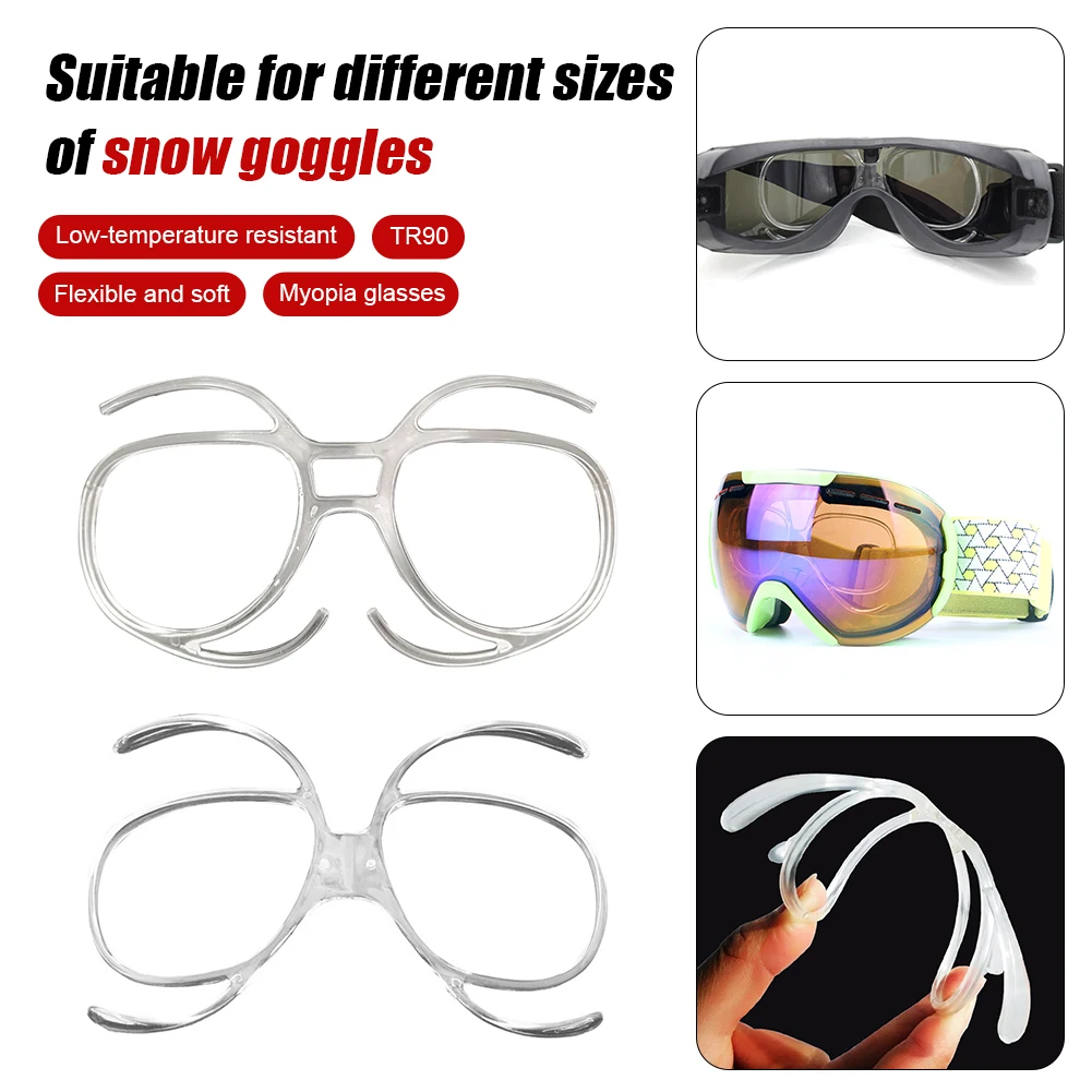 New Flexible Goggles Insert Frame Comfortable to Wear Easy to Use Practical TR90 Sunglasses Adapter Myopia Inline Frame
New Flexible Goggles Insert Frame Comfortable to Wear Easy to Use Practical TR90 Sunglasses Adapter Myopia Inline Frame