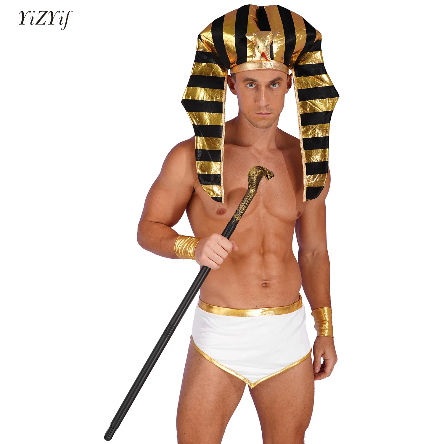Halloween Ancient Rome Costumes Ancient Pharaoh Egypt King Egyptian Cleopatra Queen Costume Set Priest Cosplay Clothing for Men
Halloween Ancient Rome Costumes Ancient Pharaoh Egypt King Egyptian Cleopatra Queen Costume Set Priest Cosplay Clothing for Men