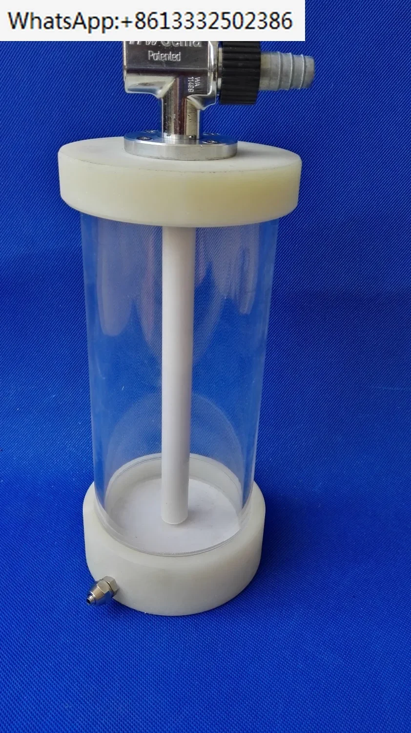 

electrostatic powder coating hopper experiment Mini small paint powder barrel with injector and fluidized bed
