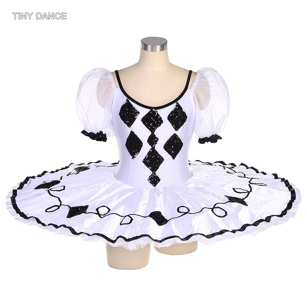

Child and Adult White Ballet Tutu Performance or Competition Costume Standard Size Professional Ballet Dance Tutus BLL051