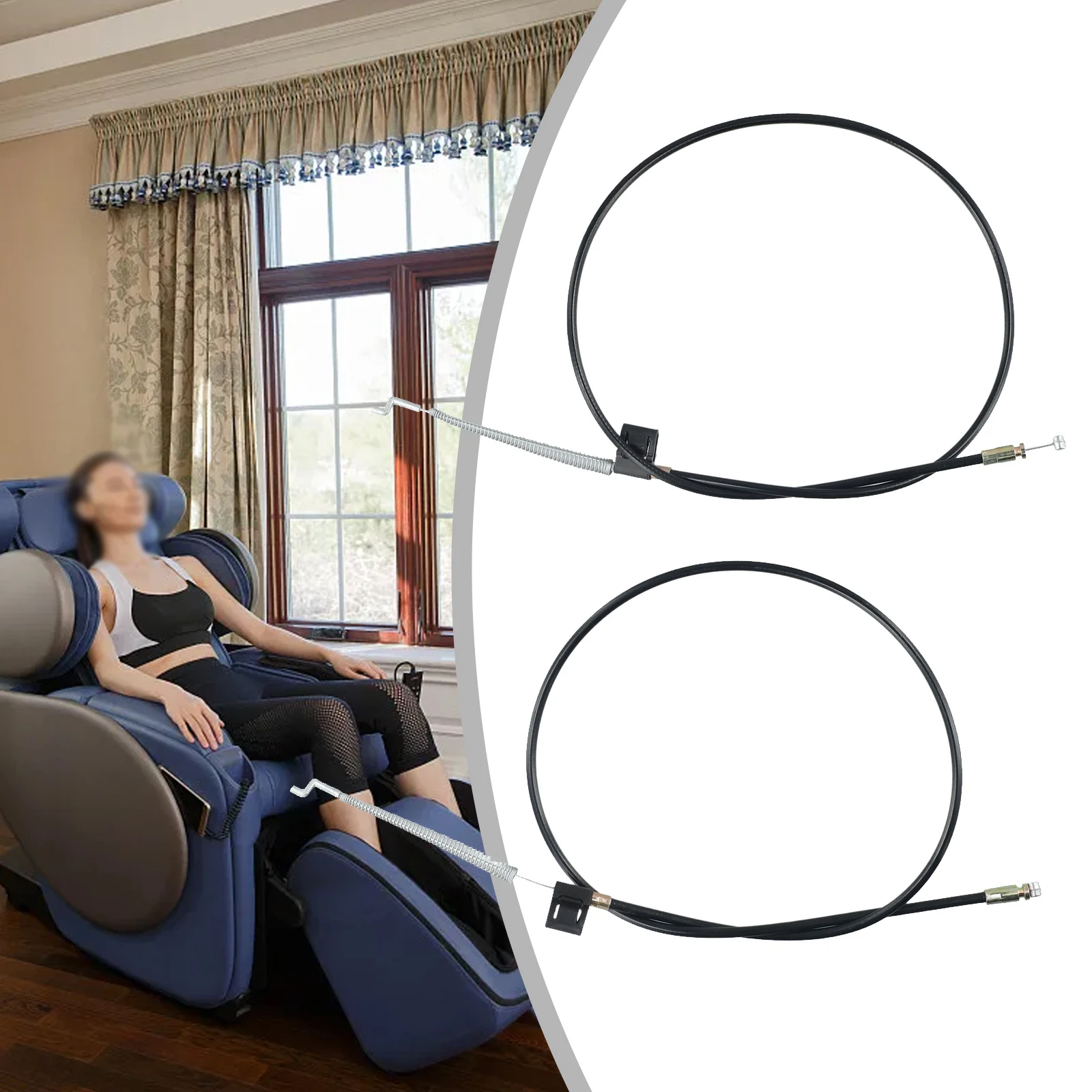 93CM HQ Metal Recliner Sofa Handle Cable Couch Chair Release Lever Replacement 93CM For Couch Hardware Supplies
93CM HQ Metal Recliner Sofa Handle Cable Couch Chair Release Lever Replacement 93CM For Couch Hardware Supplies