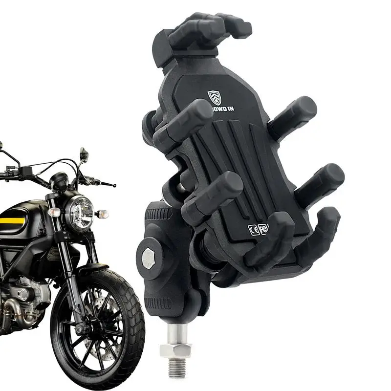 Bike Phone Holder Anti-Theft Knob Design 360 Degree Rotation Mobile Holder Support Universal Motorcycle Cellphone Holder
Bike Phone Holder Anti-Theft Knob Design 360 Degree Rotation Mobile Holder Support Universal Motorcycle Cellphone Holder