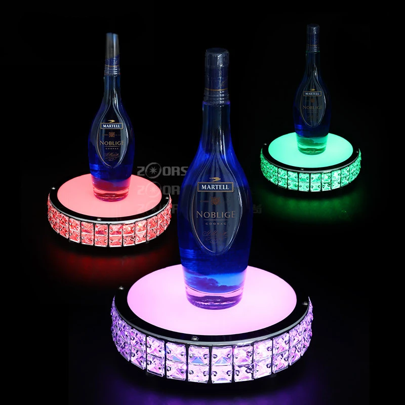 

Jochan KTV Ballroom Atmosphere Red Wine Wine Stand Crystal Champagne Stand Foreign Wine Stand Night Night LED Bar Light