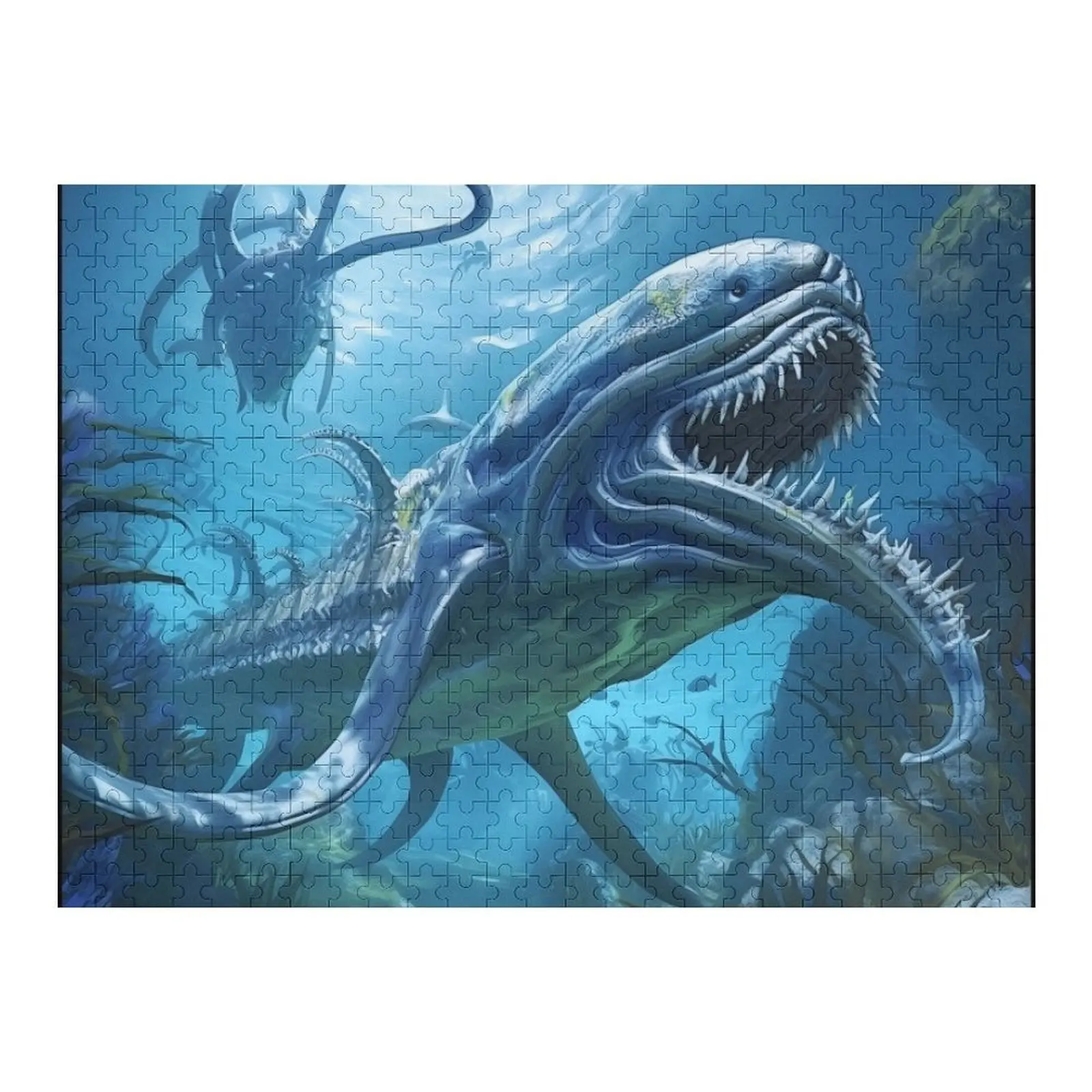 

Subnautica Leviathan Jigsaw Puzzle Adult Wooden Puzze Personalized Gift Ideas Photo Custom Personalized Baby Toy Puzzle