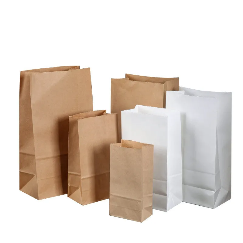 50Pcs Kraft Paper Bags Food Holiday Gift For Sandwich Bread Candy Recyclable Party Dry Packaging
50Pcs Kraft Paper Bags Food Holiday Gift For Sandwich Bread Candy Recyclable Party Dry Packaging