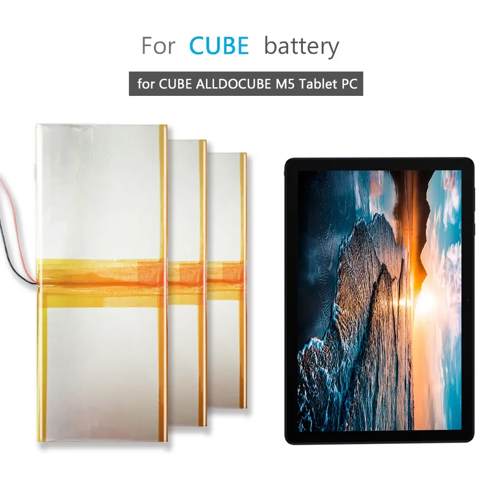 Аккумулятор 6500 мА · ч T1006-3280185 (2 линии) для CUBE ALLDOCUBE M5 Tablet PC Li-Ion Bateria
Аккумулятор 6500 мА · ч T1006-3280185 (2 линии) для CUBE ALLDOCUBE M5 Tablet PC Li-Ion Bateria